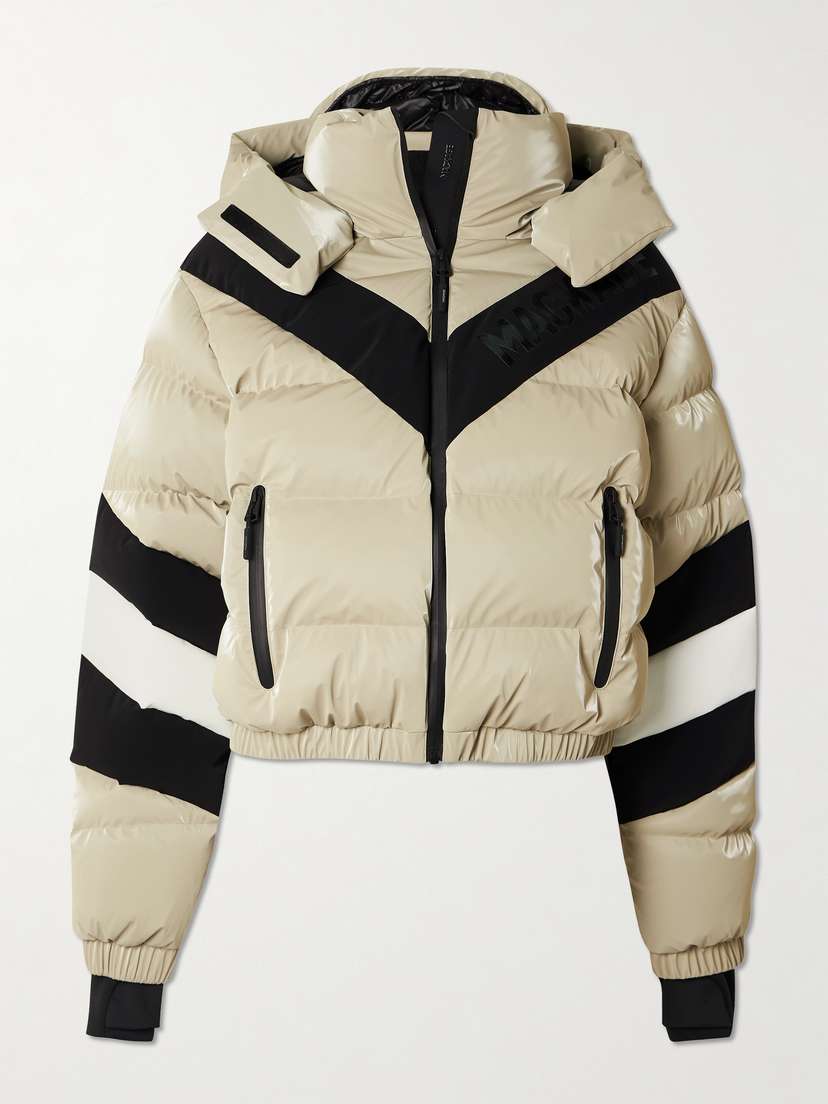 Mackage Kairi Hooded Cropped Quilted Down Ski Jacket