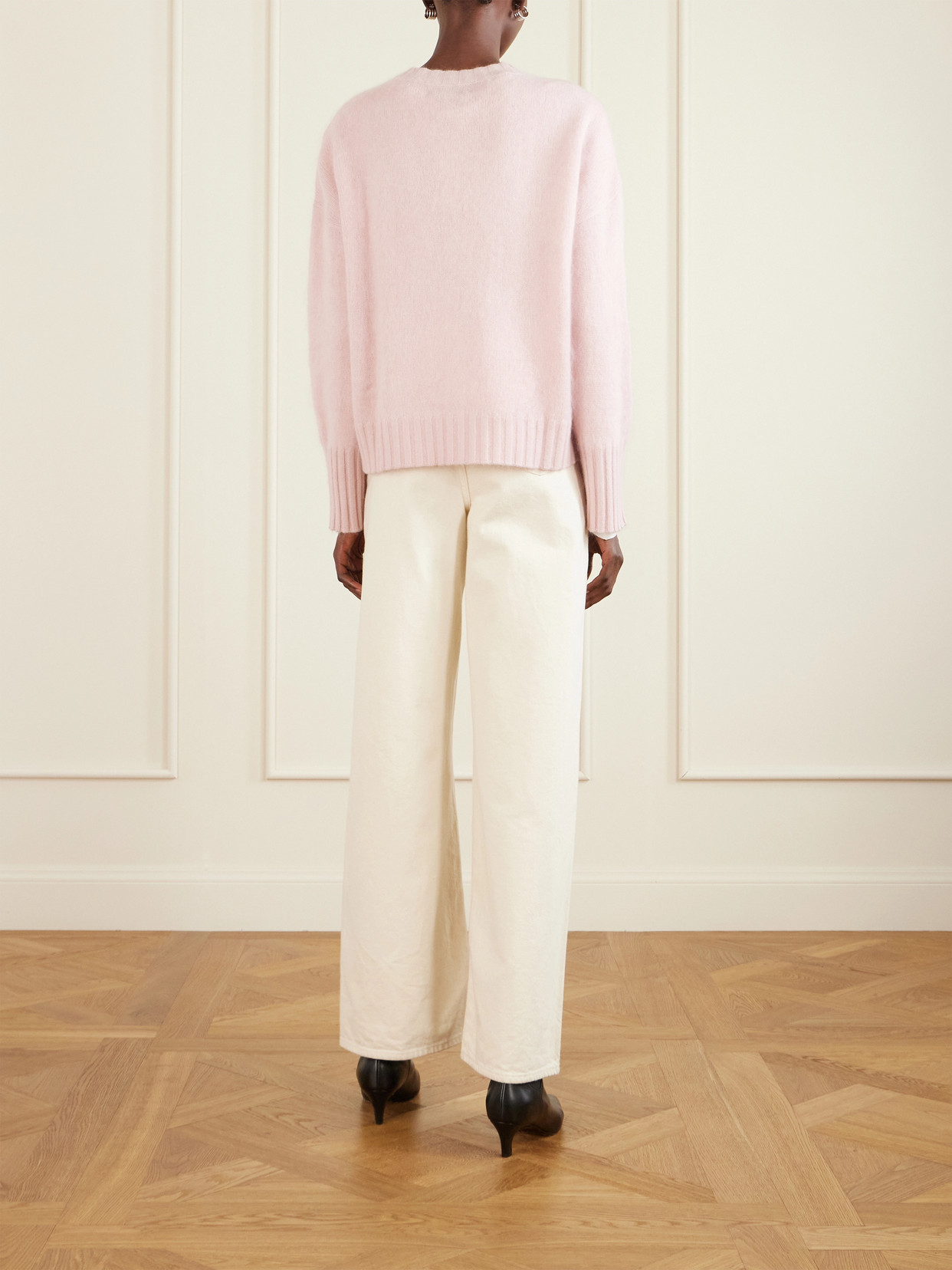 Brushed Wool And Cashmere-Blend Sweater