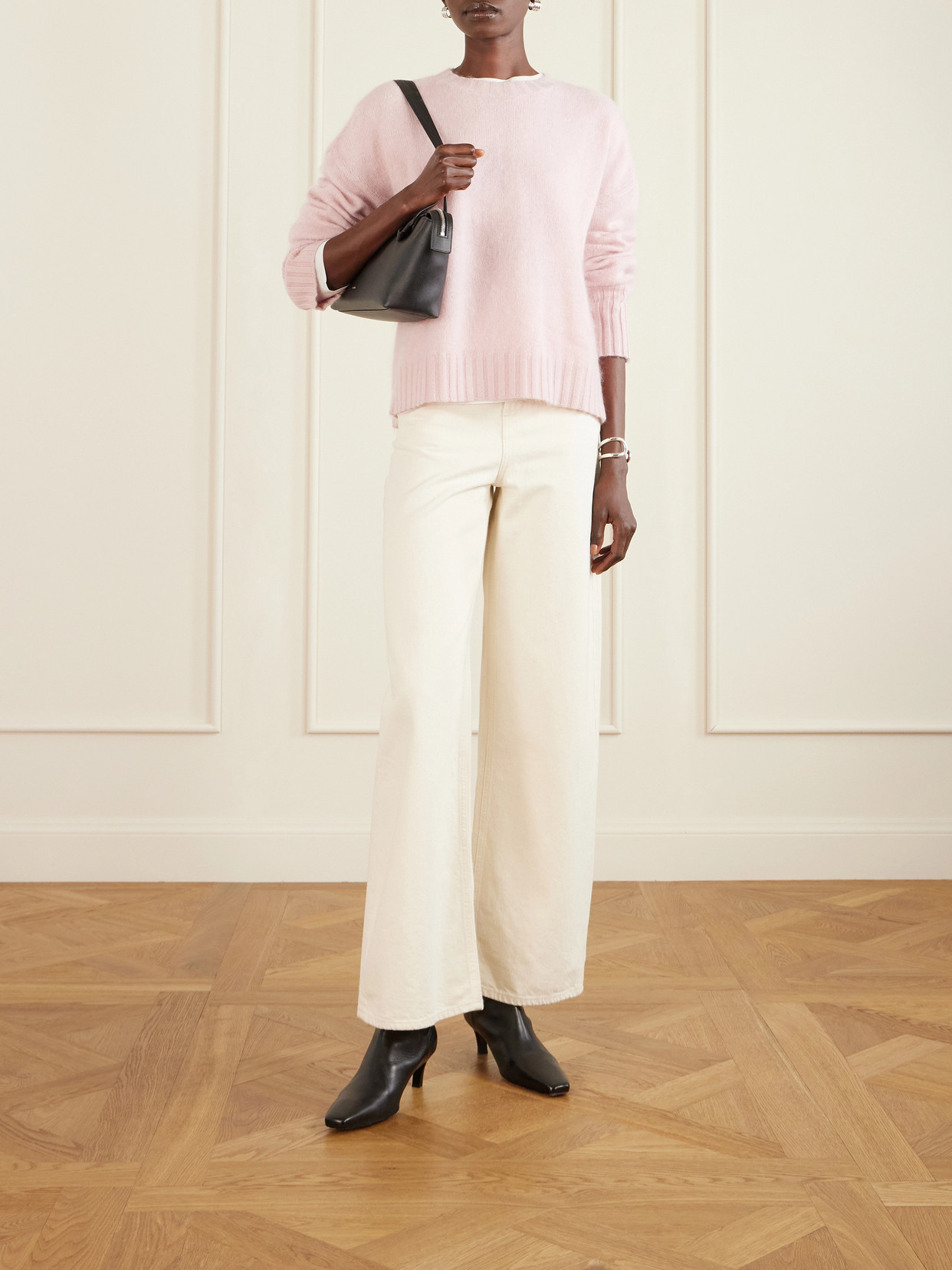 Brushed Wool And Cashmere-Blend Sweater