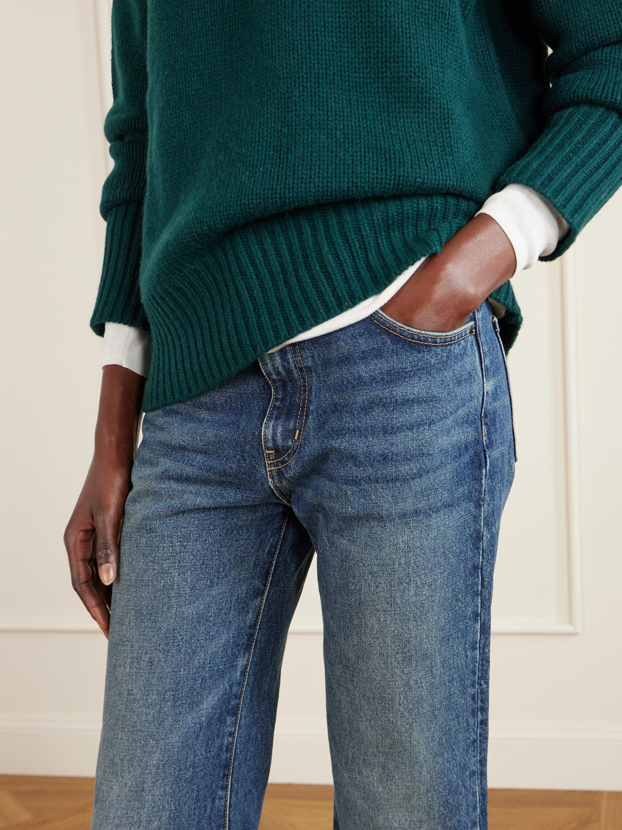 Marin Wool And Cashmere-Blend Sweater