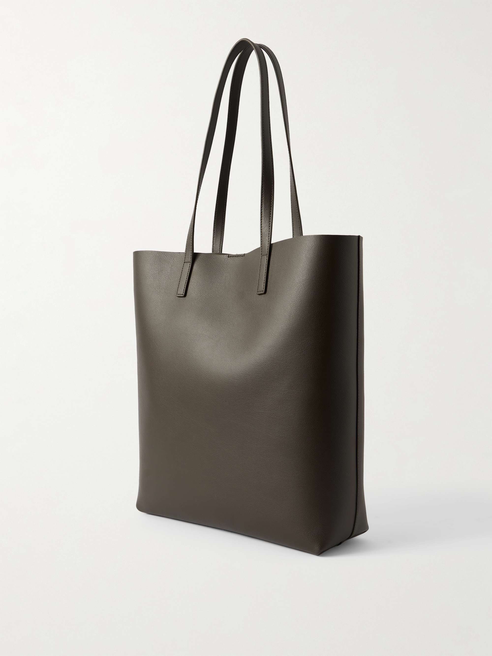 SAINT LAURENT Shopping leather tote