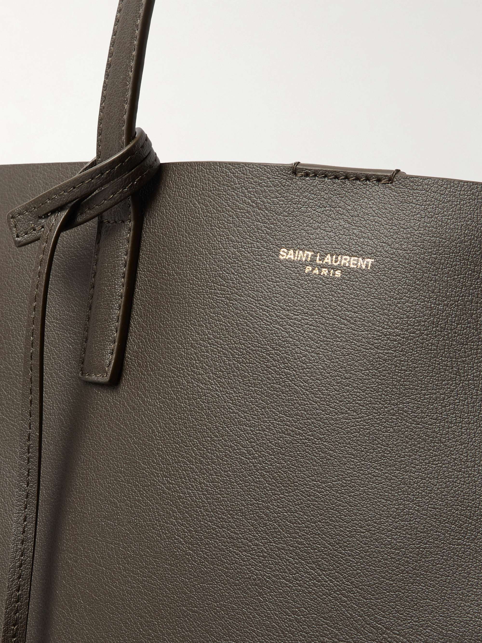 SAINT LAURENT Leather tote