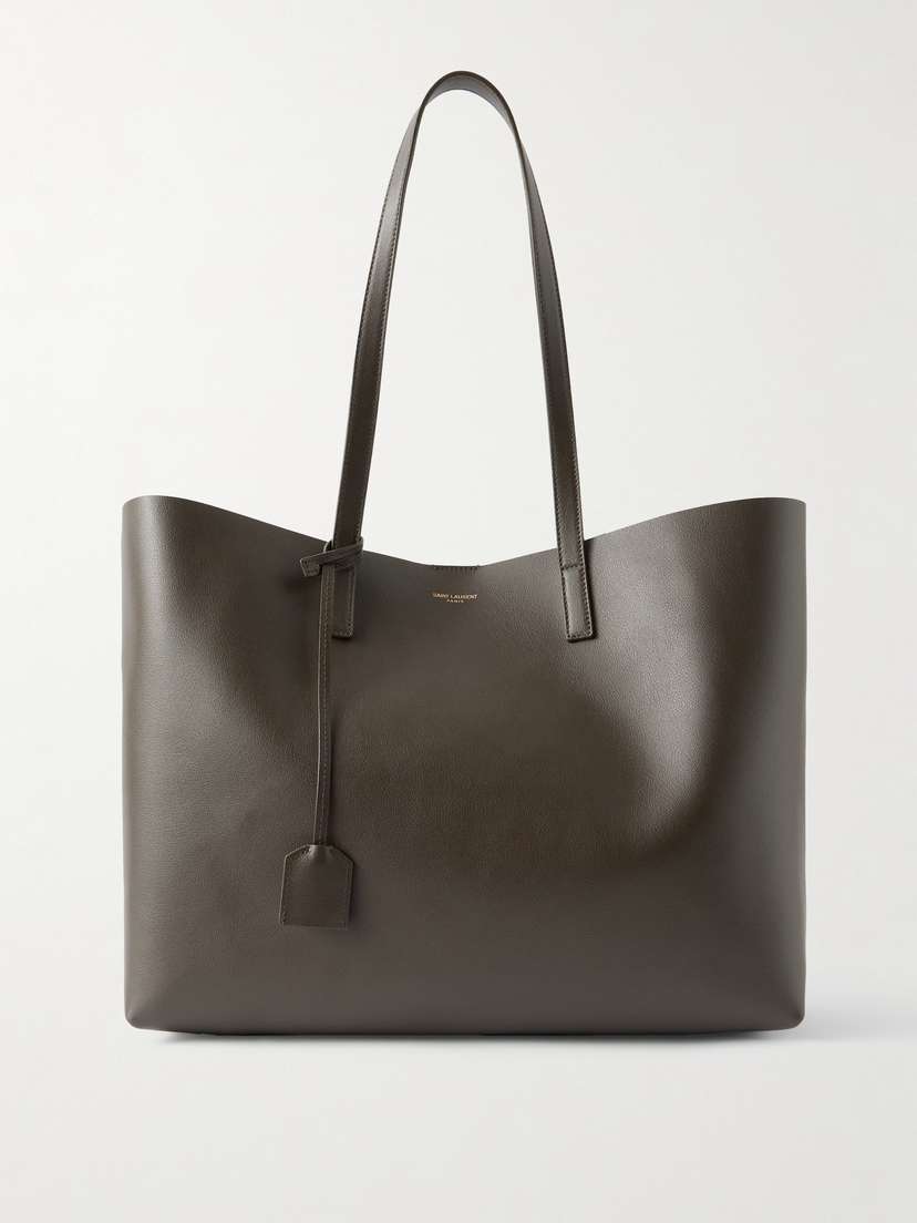 Saint Laurent East/west Leather Tote