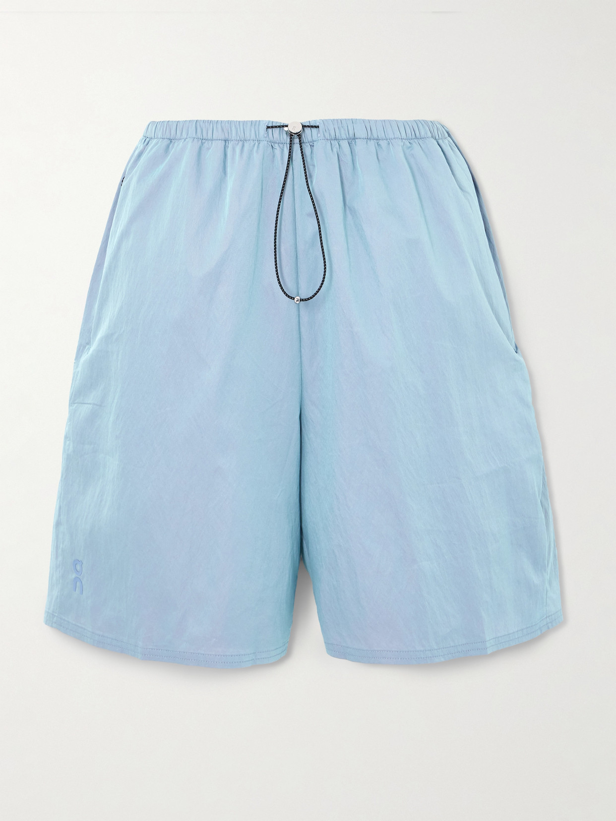On Blue Zendaya Editi Iridescent Shorts In Blue