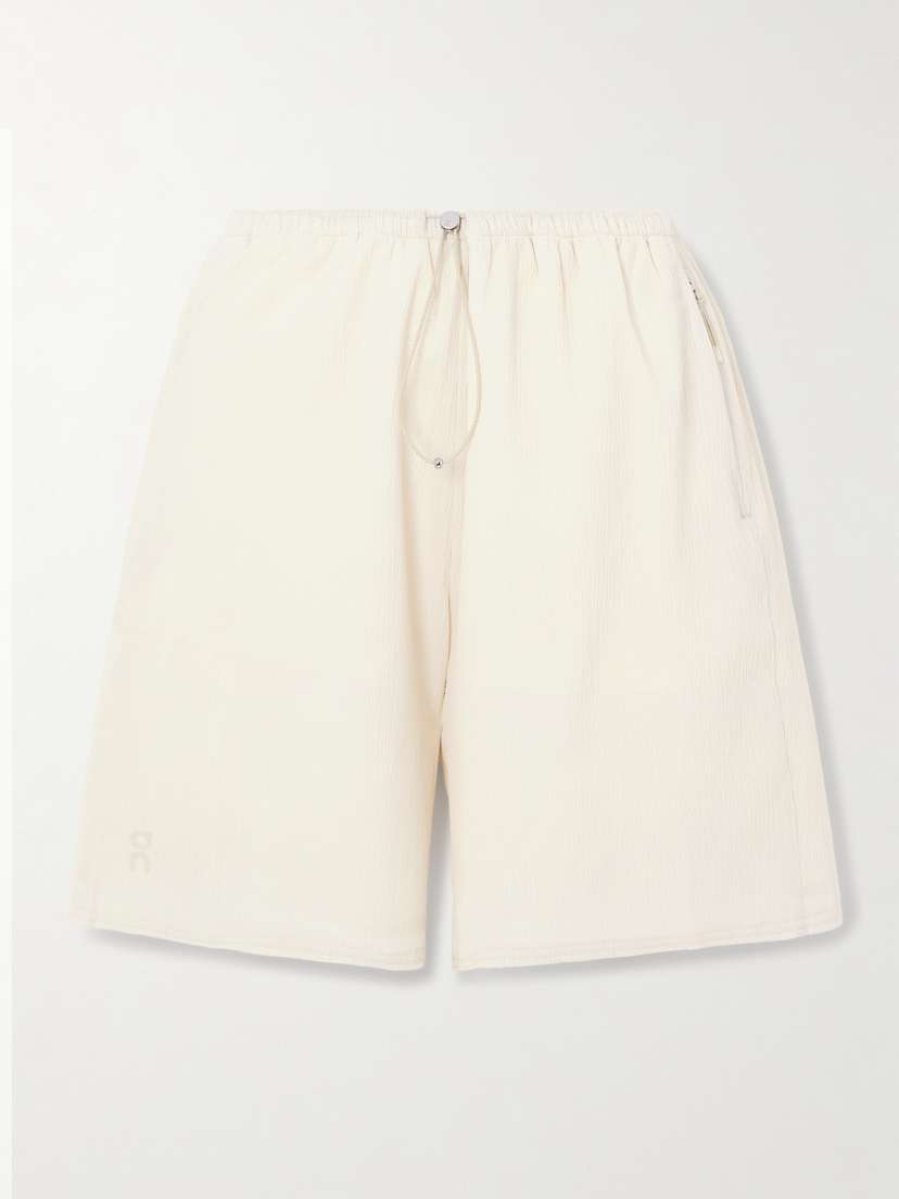 ON Crinkled Stretch-jersey Shorts