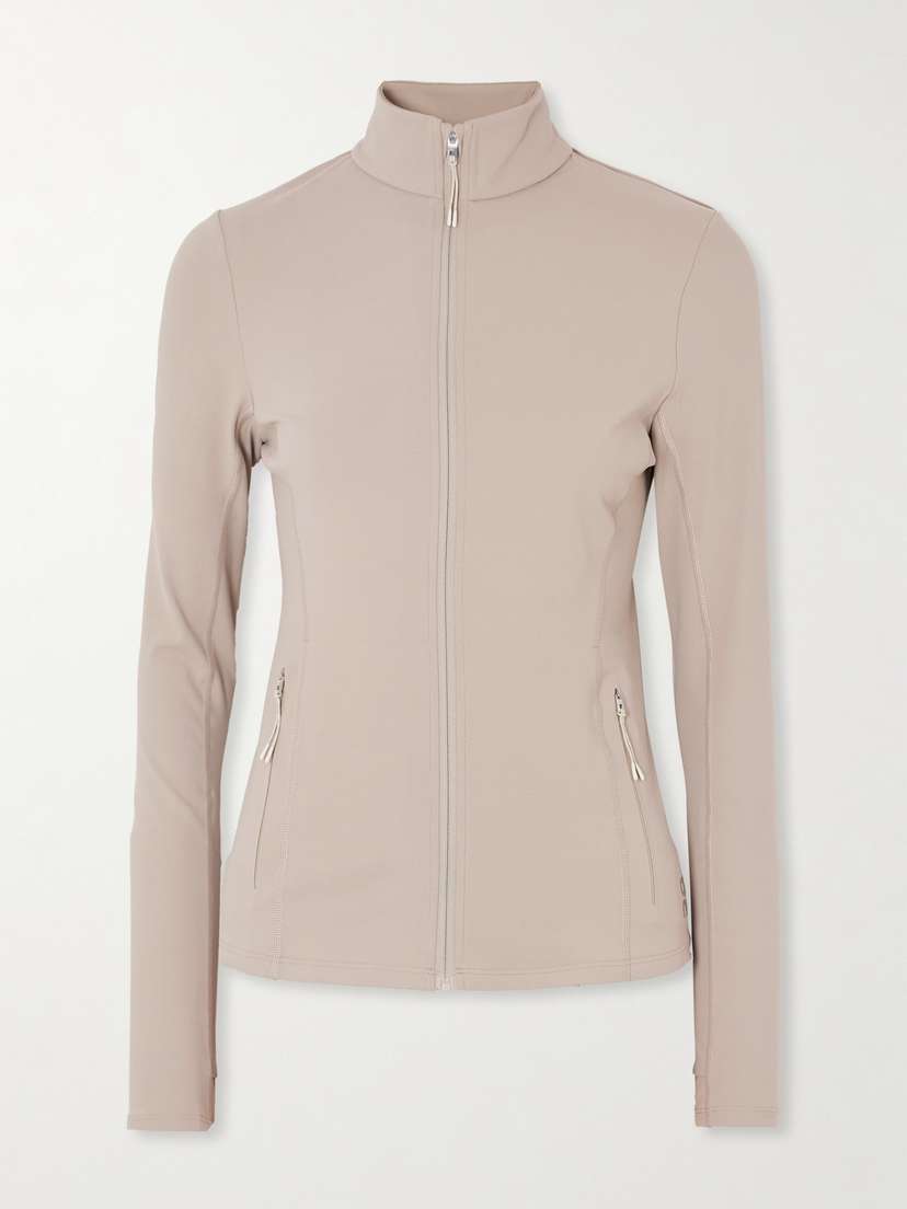 ON Cutout Stretch-jersey Jacket