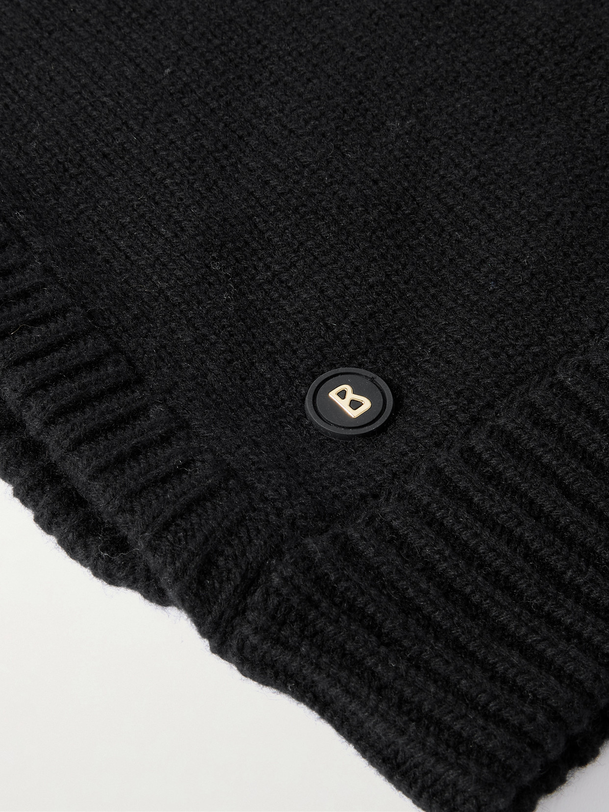 Bogner Berny1 Wool And Cashmere-blend Balaclava In Black