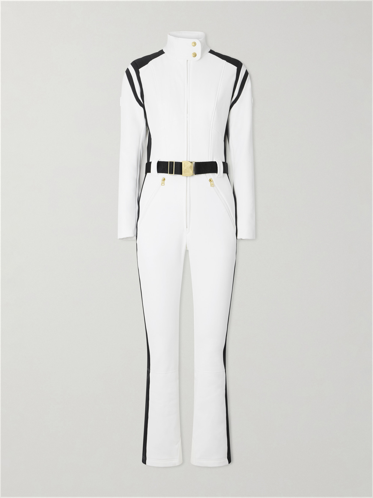 Bogner Janny Belted Ski Suit In White