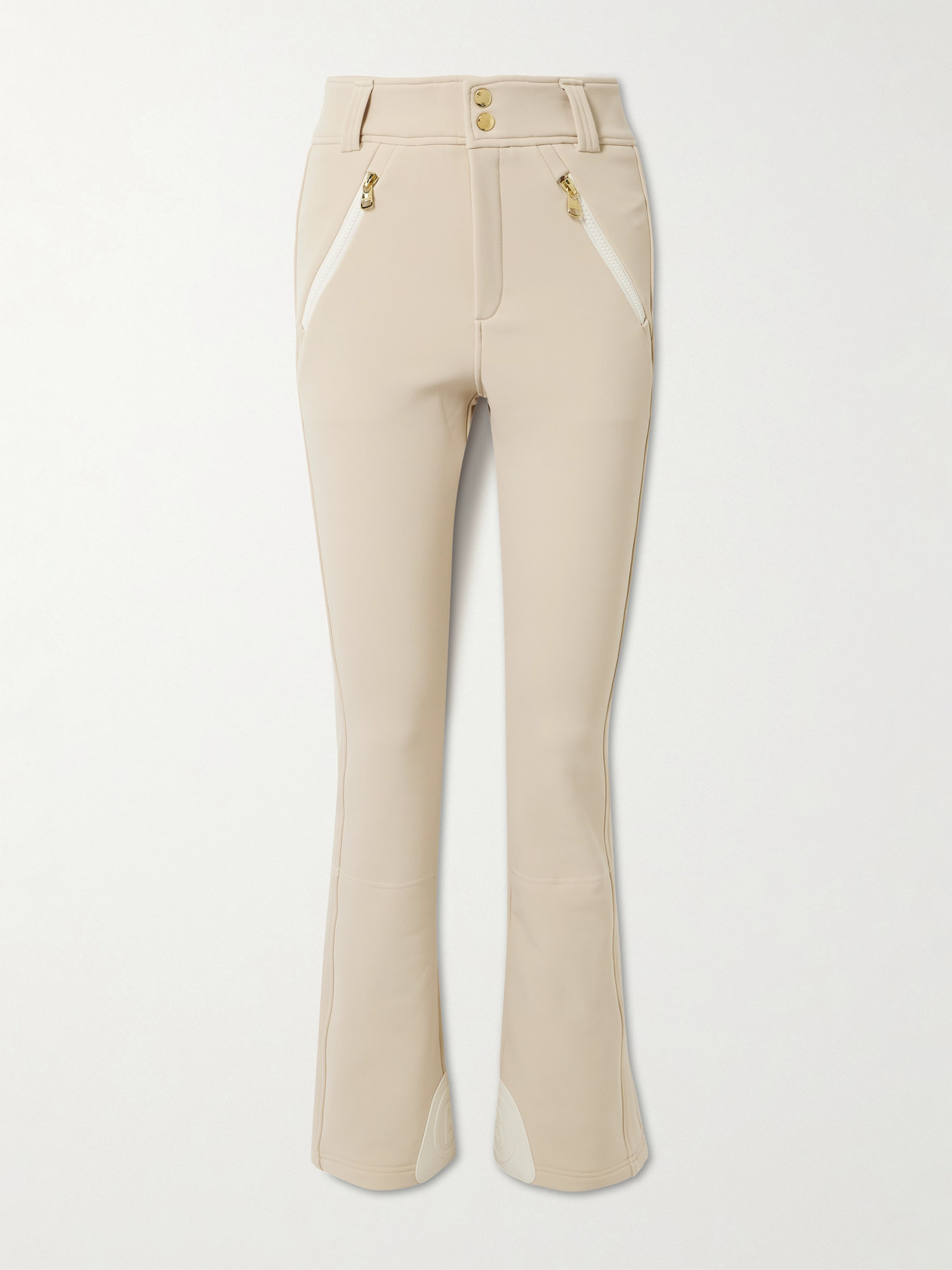 Bogner Hazel Appliquéd Ski Pants In Neutral