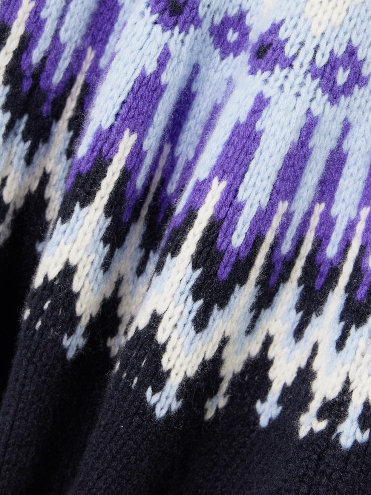 Ingrid Fair Isle Cashmere Turtleneck Sweater