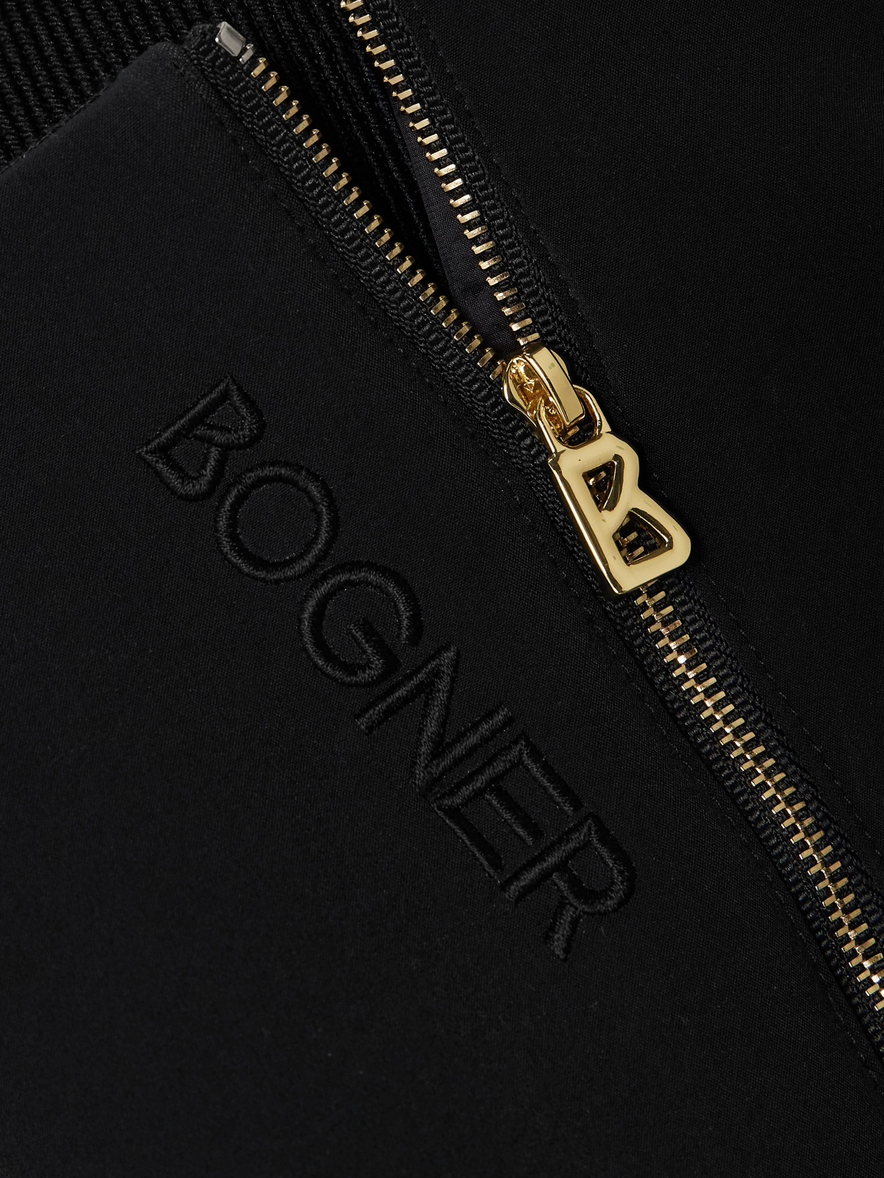 Bogner Elaine Embroidered Stretch Stirrup Ski Pants In Black