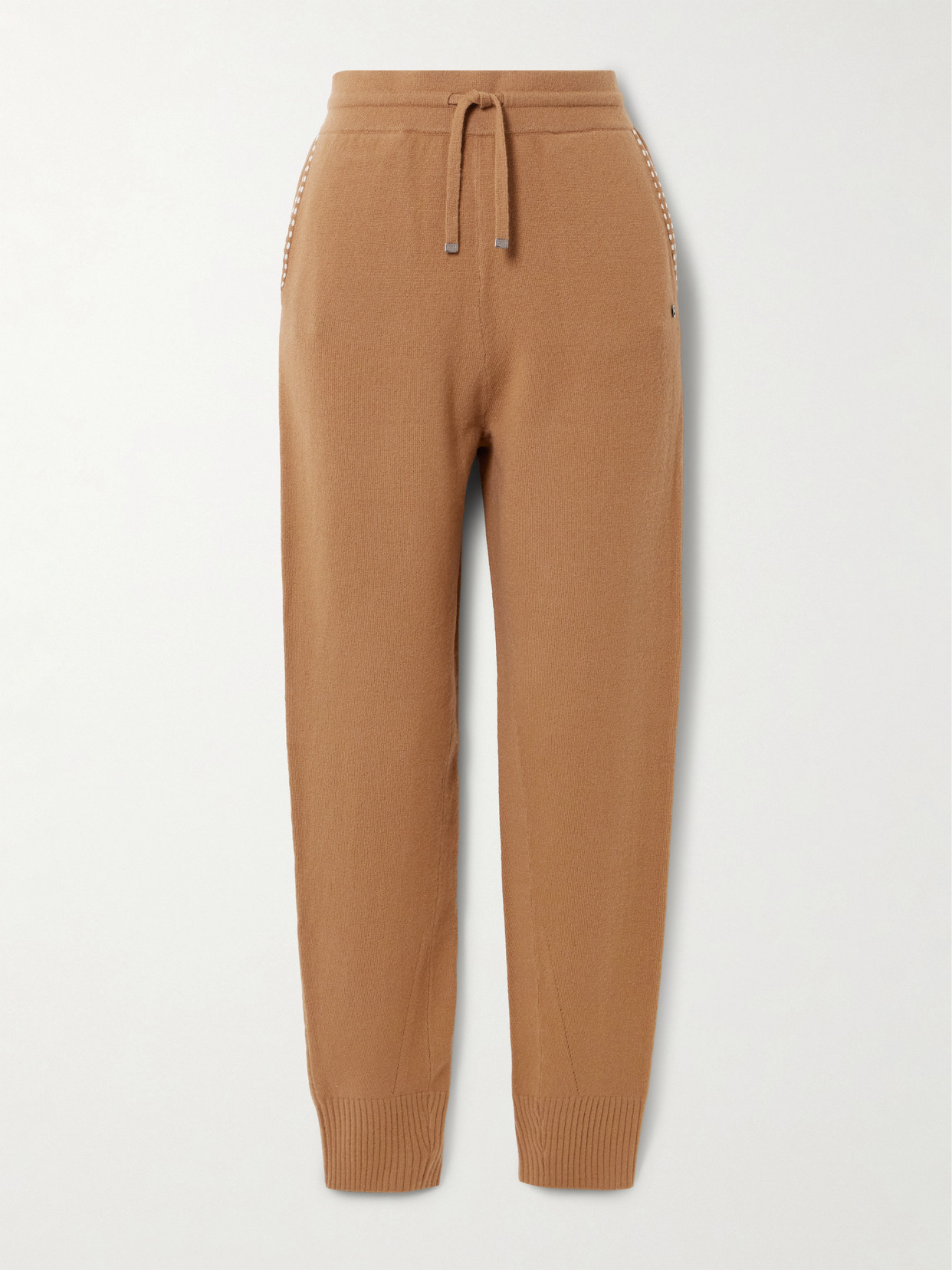 Bogner Lily Embellished Wool-blend Ski Pants In Brown