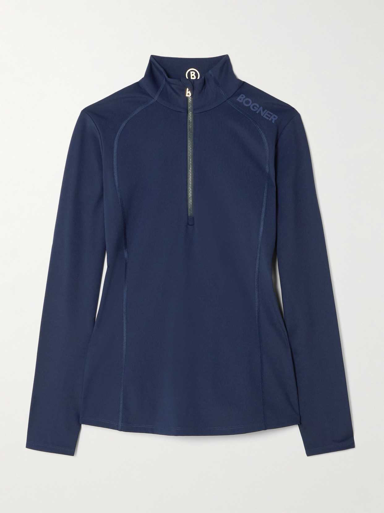 Bogner Medita2 Stretch-jersey Ski Top In Blue