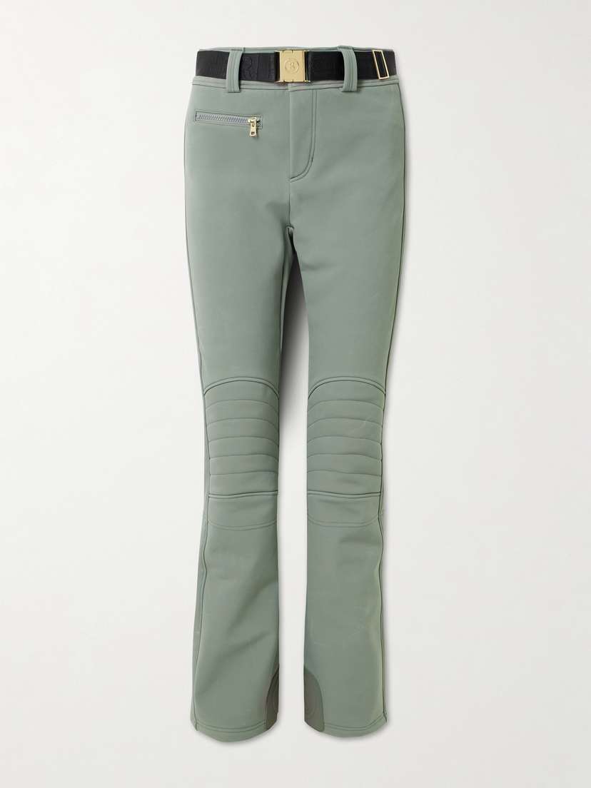 Bogner Madei Belted Stretch-shell Straight-leg Ski Pants
