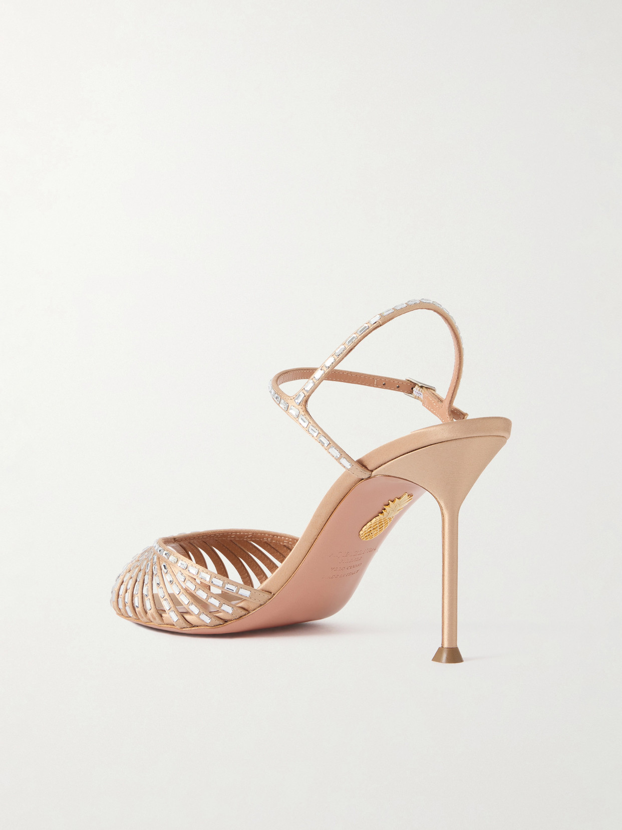 Hold Me 85 Crystal-Embellished Sandals
