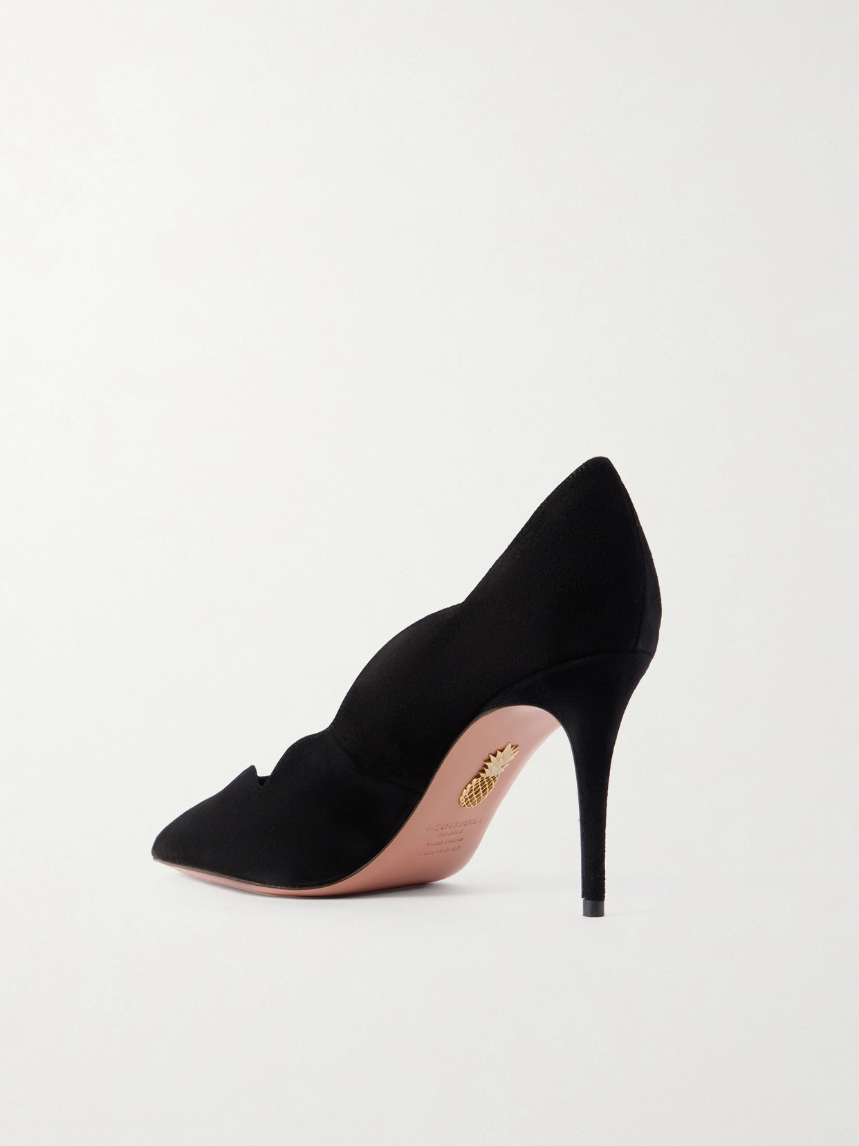 Petal 85 Scalloped Pumps