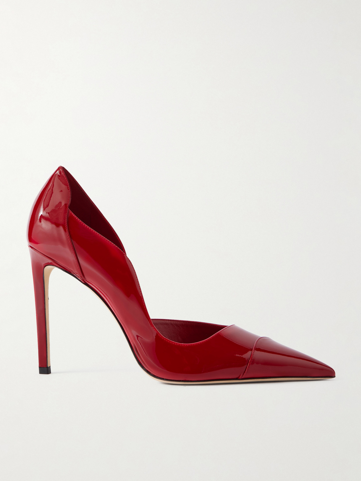 Jimmy Choo Brigitte 100 Patent-leather Pumps In Red