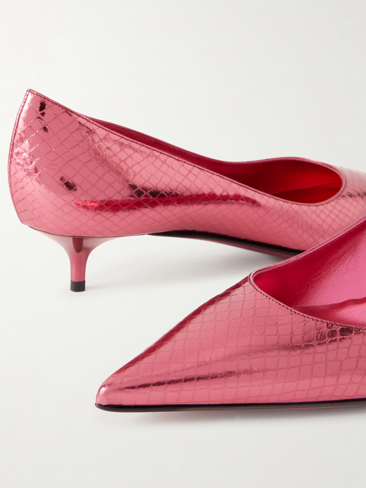 Amelia 30 Lizard-Effect Pumps