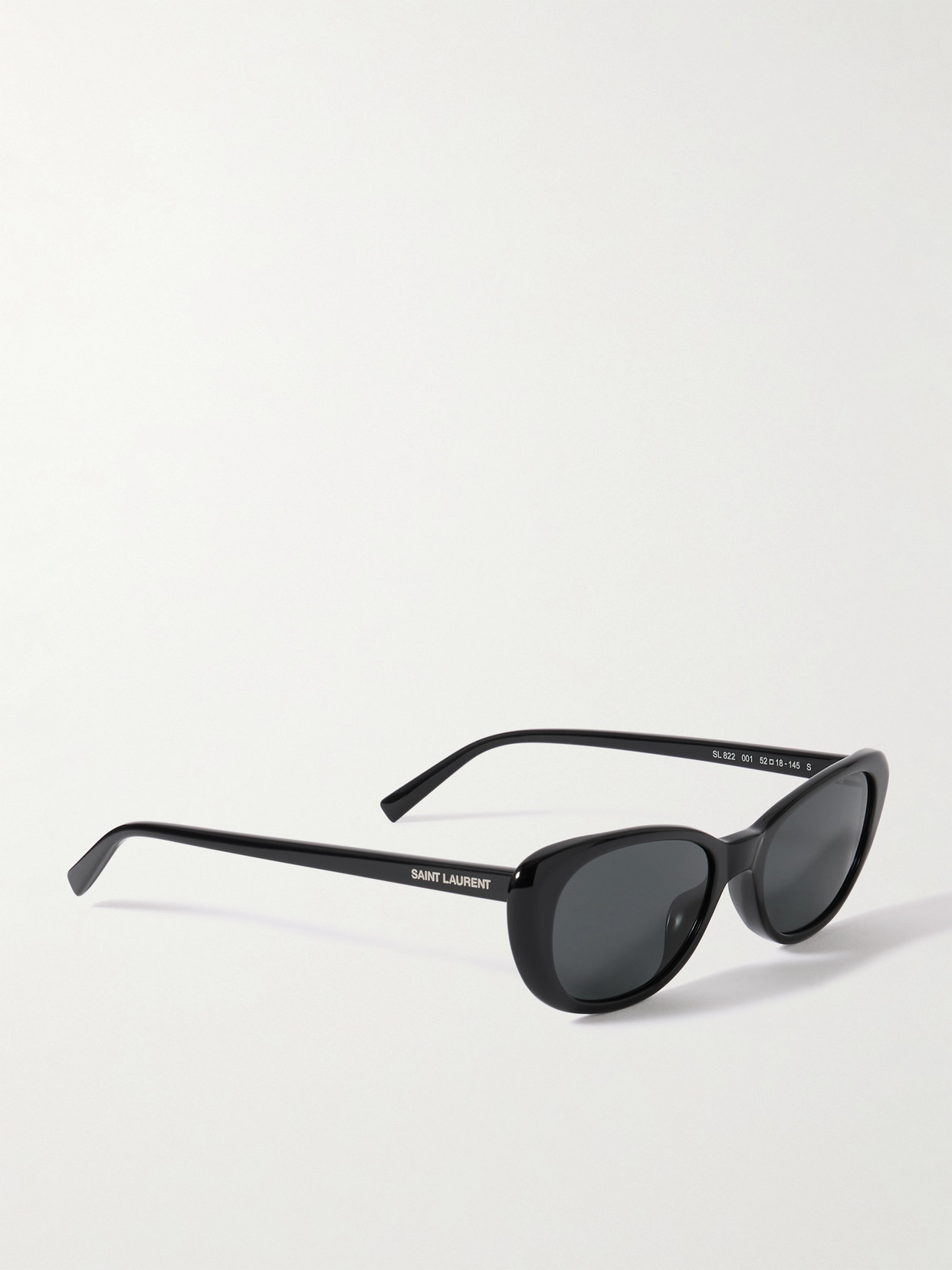 Saint Laurent Cat-eye Acetate Sunglasses In Black