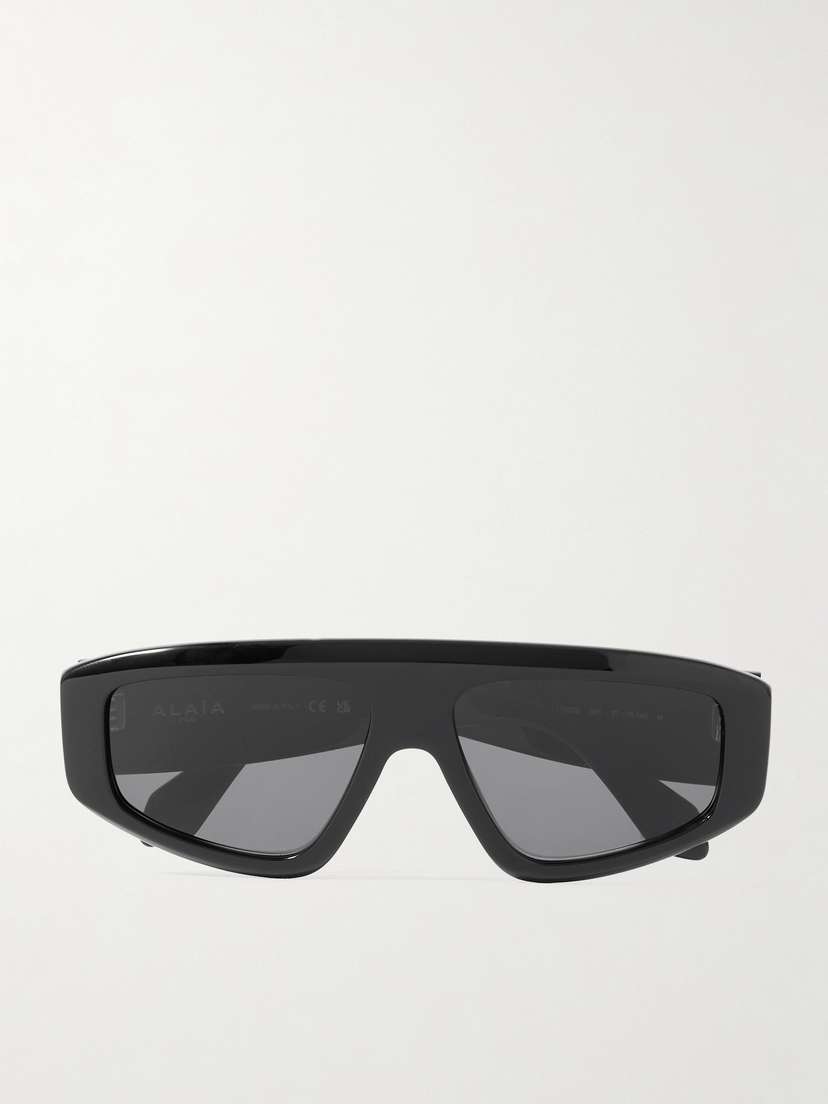 Alaïa Mask D-frame Acetate Sunglasses