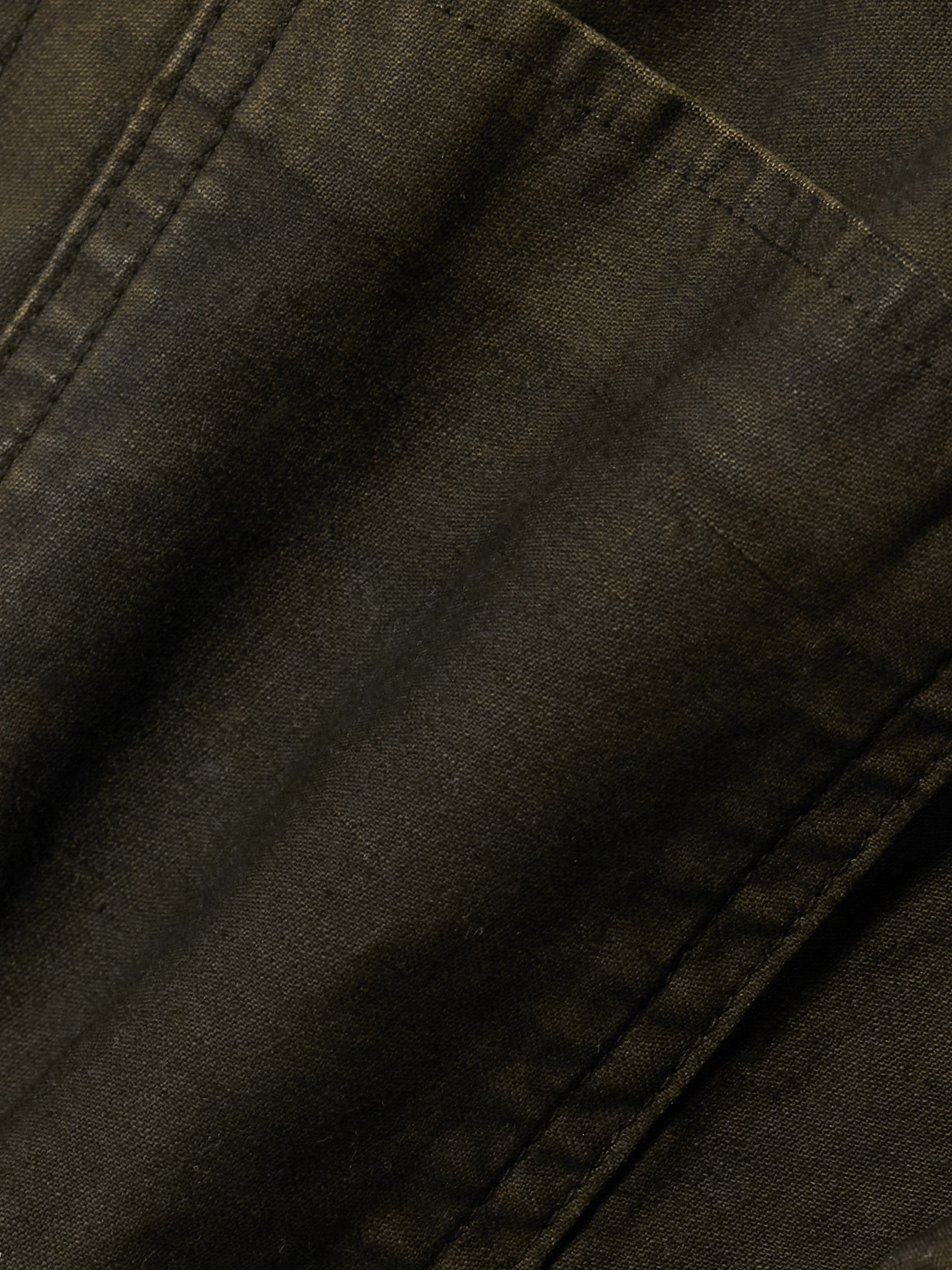 Rrl Asher Cotton-canvas Jacket In Green