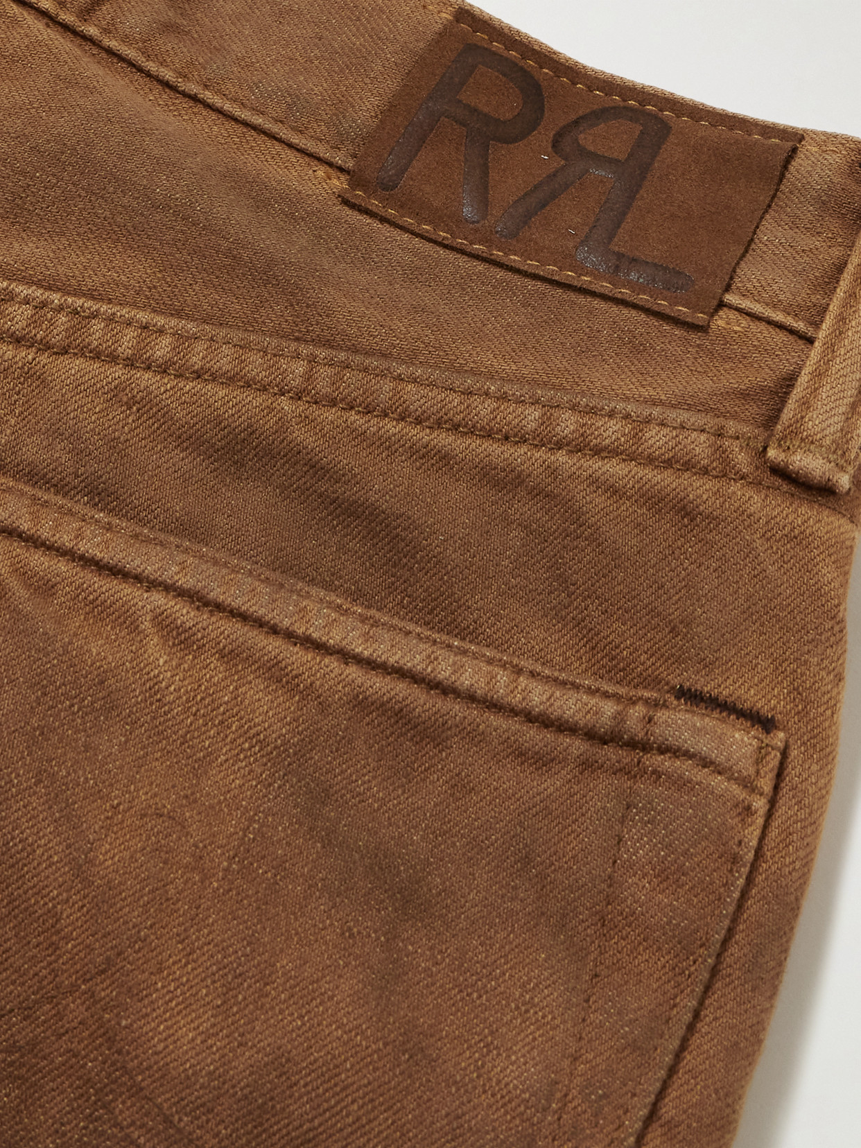 High-Rise Straight-Leg Jeans