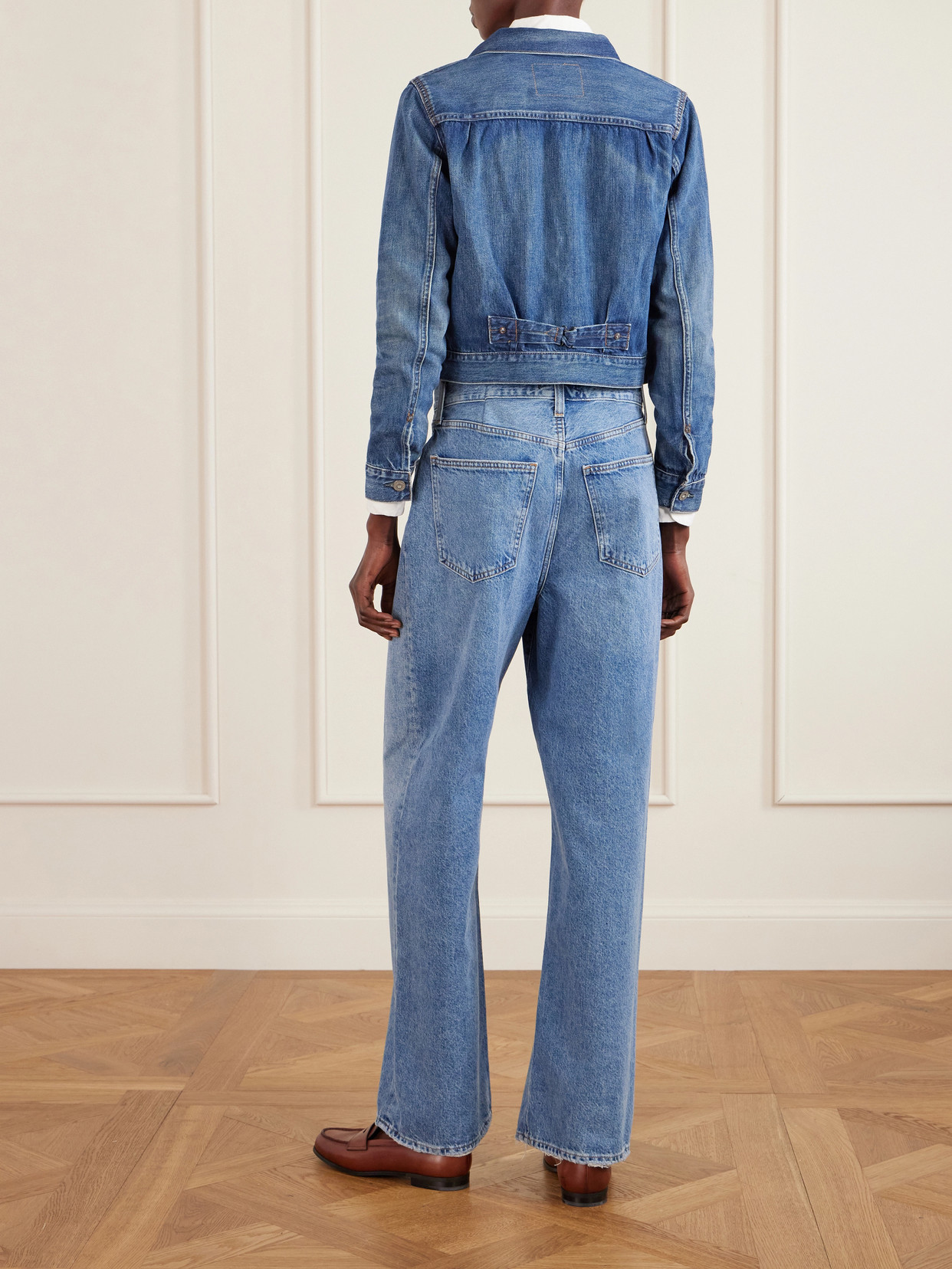 Rrl Denim Jacket In Blue