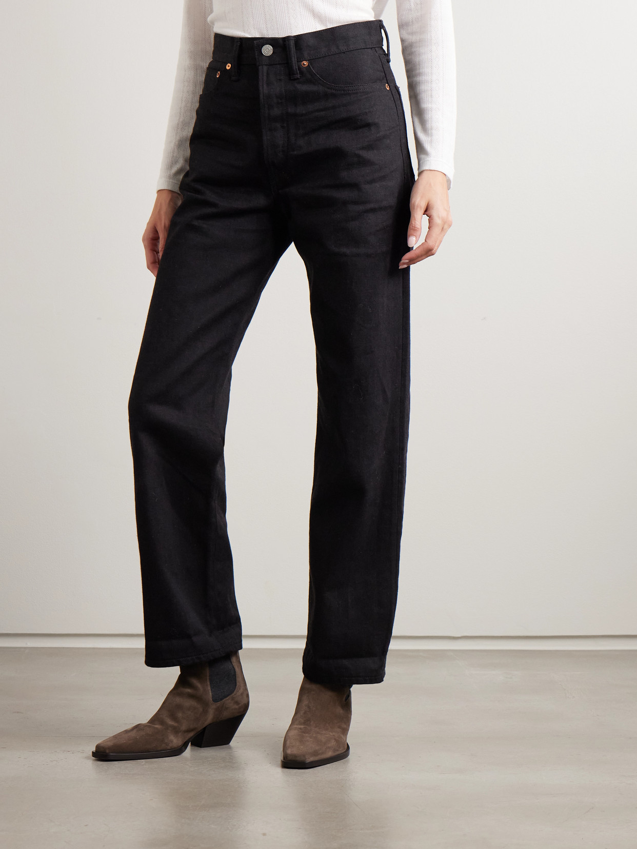 High-Rise Wide- Leg