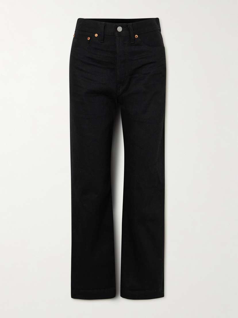 RRL High-rise Wide-leg Jeans