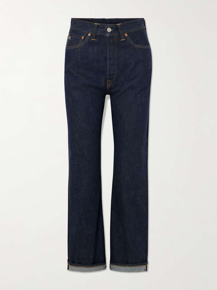 RRL High-rise Wide-leg Jeans