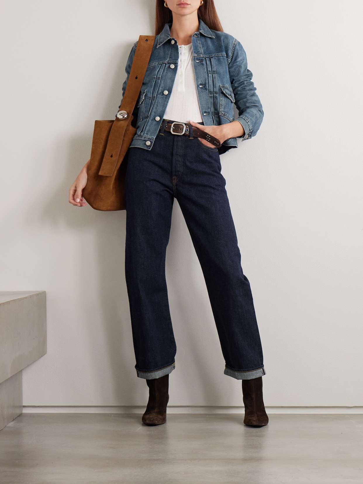 High-Rise Wide- Leg