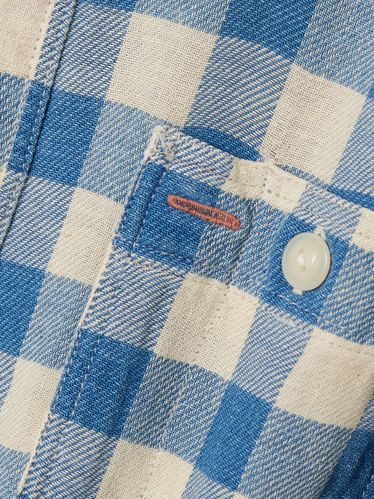 Farrell Gingham Cotton And Linen-Blend Shirt