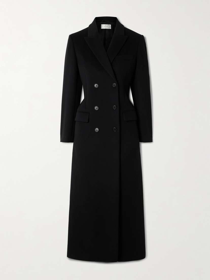 The Row Klaudia Double-breasted Wool And Cashmere-blend Coat