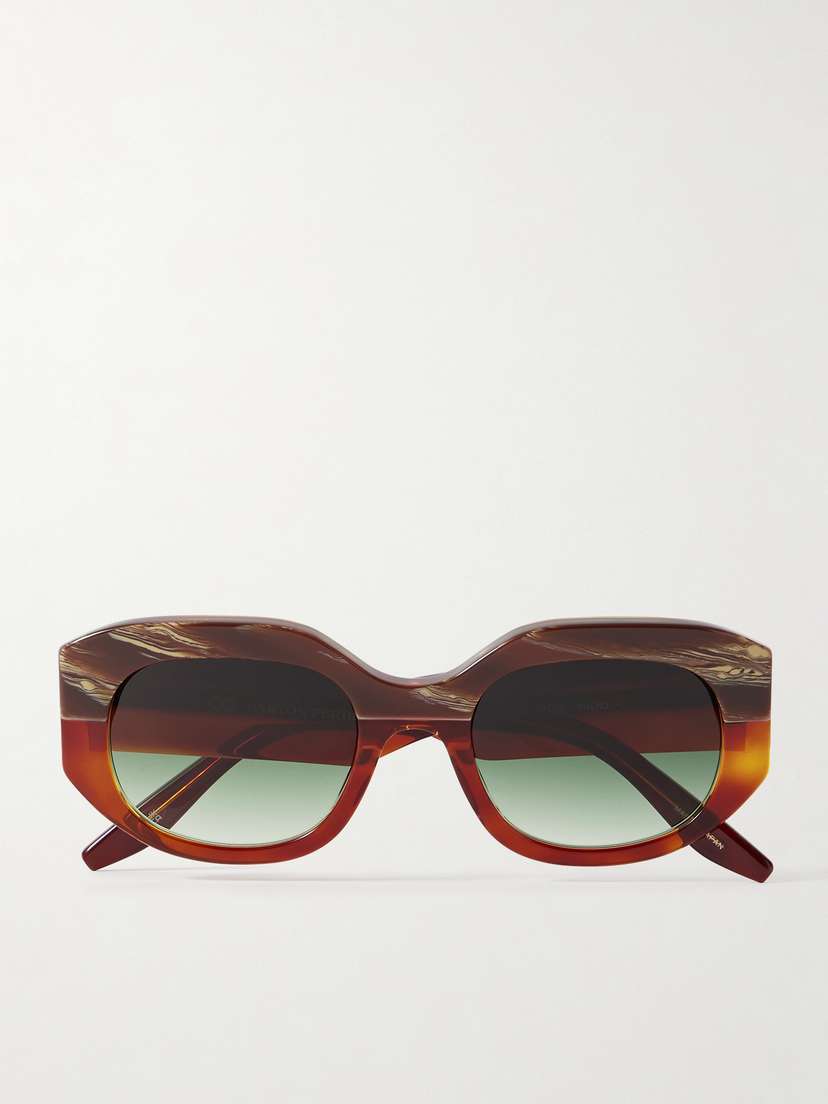 BARTON PERREIRA Sueno Round-frame Acetate Sunglasses