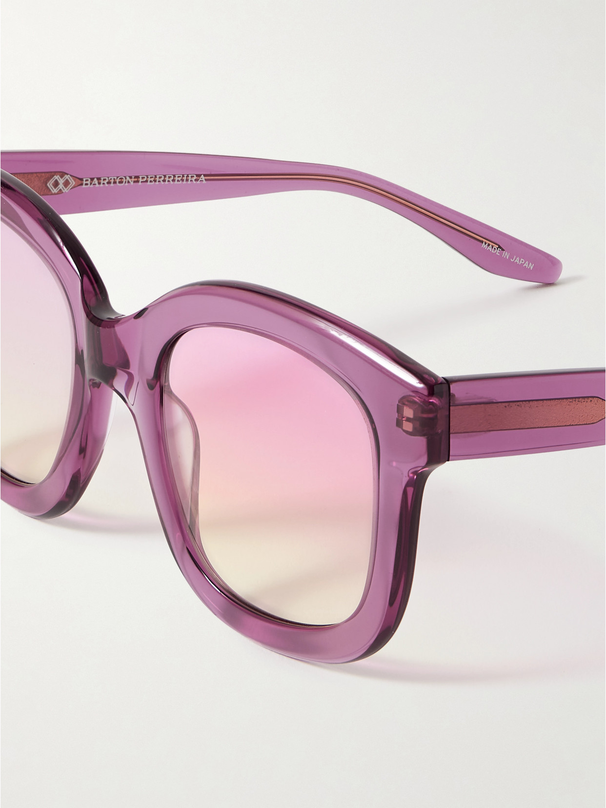 Barton Perreira Quannah D-frame Acetate Sunglasses In Pattern