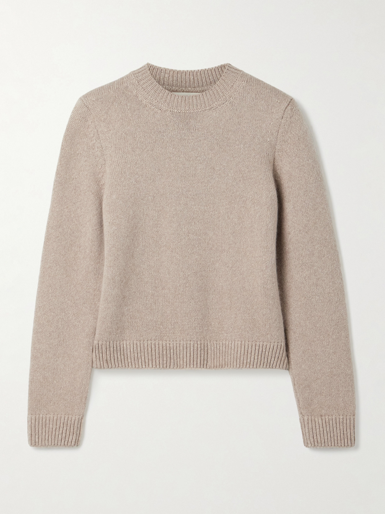 Khaite Leta Cashmere Sweater In Neutral