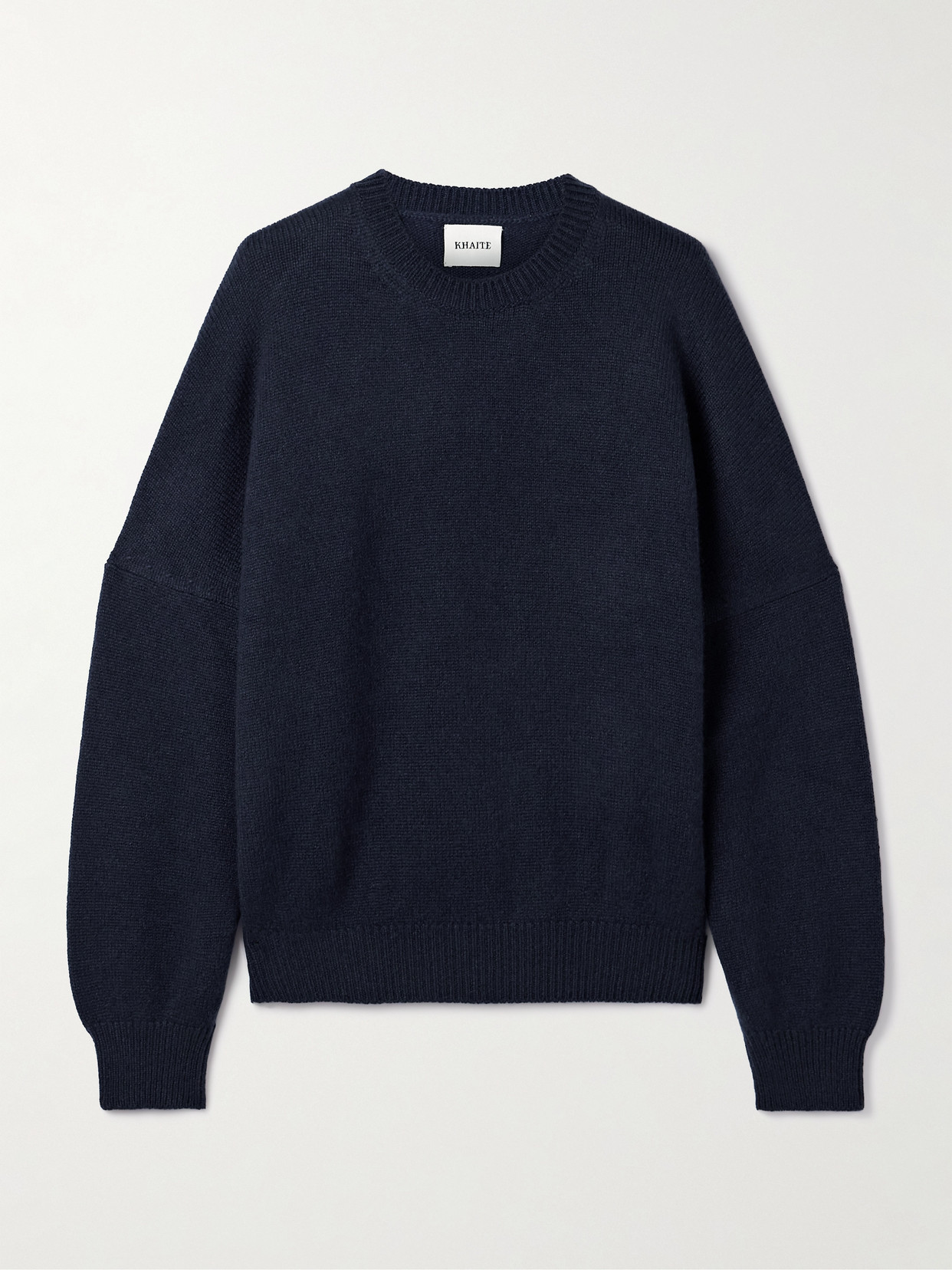 Khaite Margaux Oversized Cashmere Sweater In Blue