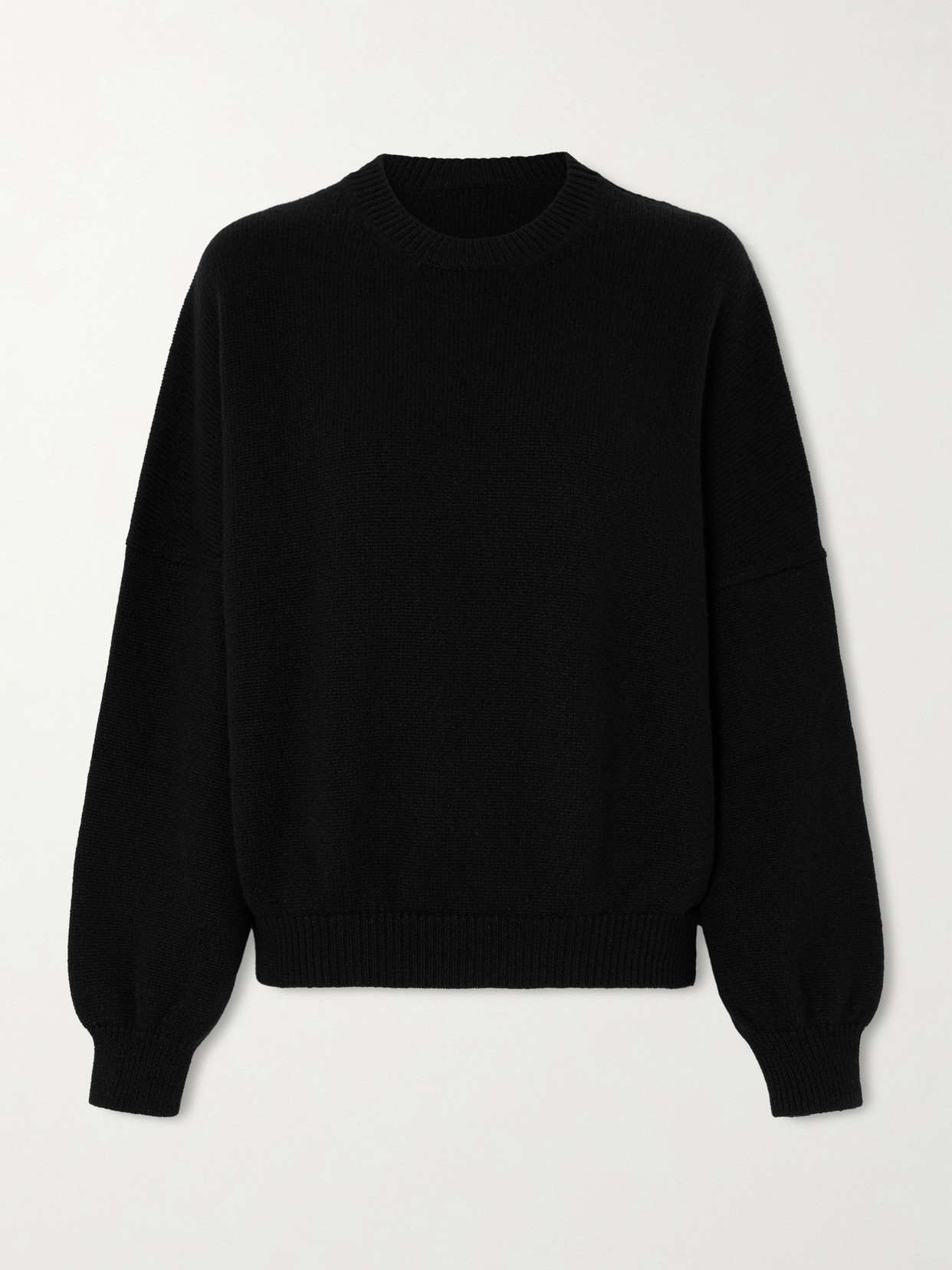 Khaite Margaux Cashmere Sweater In Black