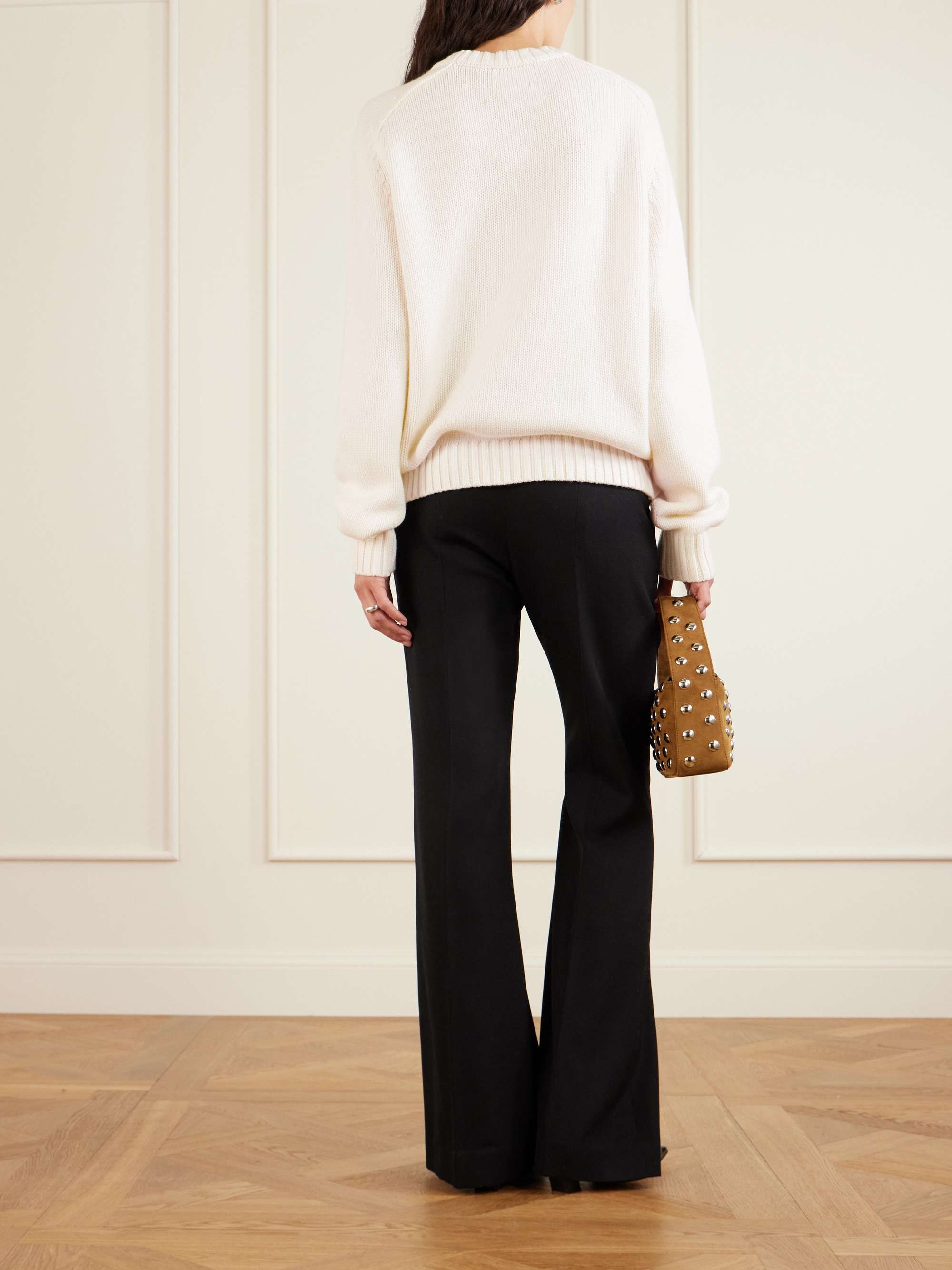 KHAITE Mae cashmere sweater