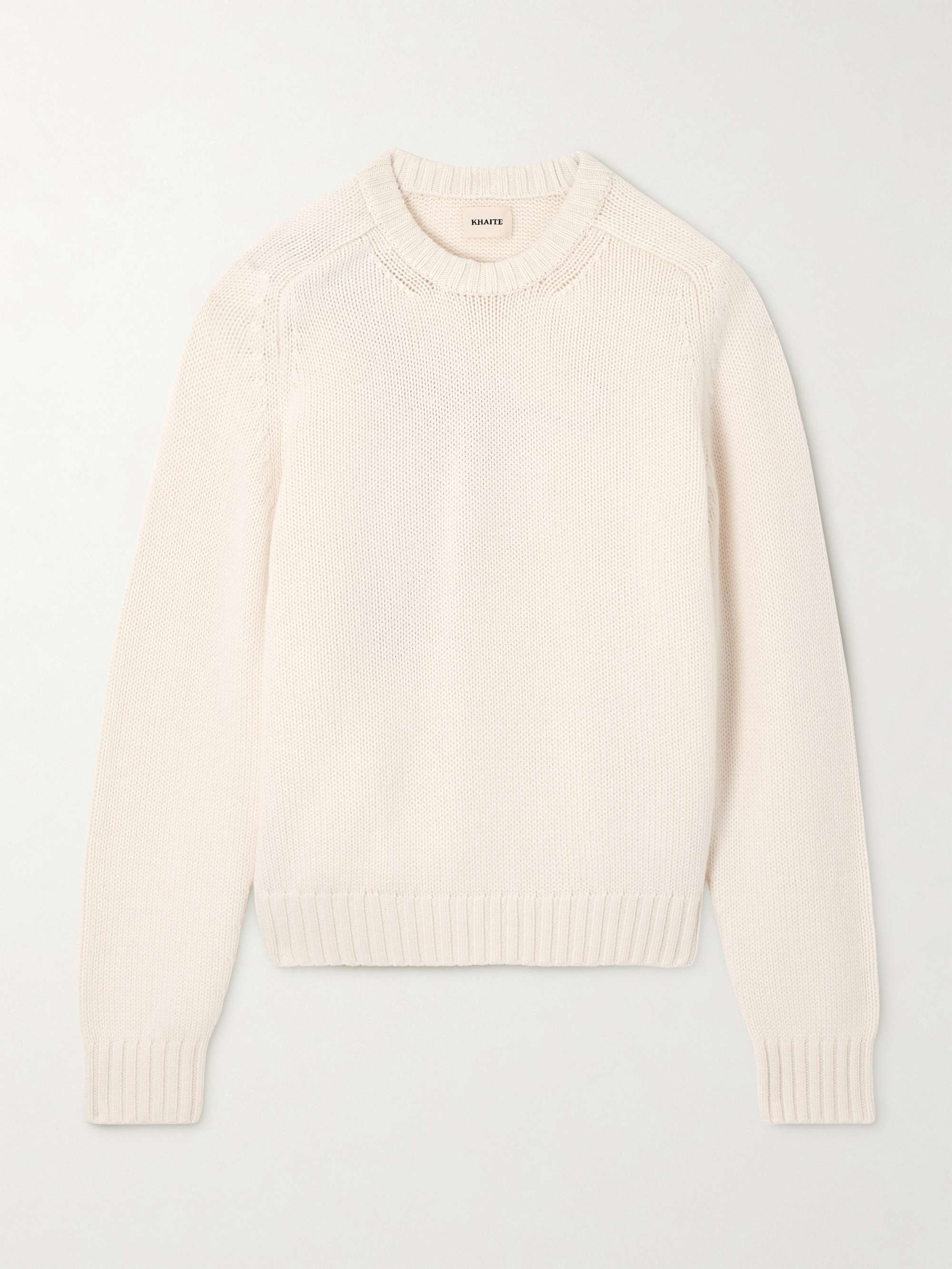 KHAITE Mae cashmere sweater