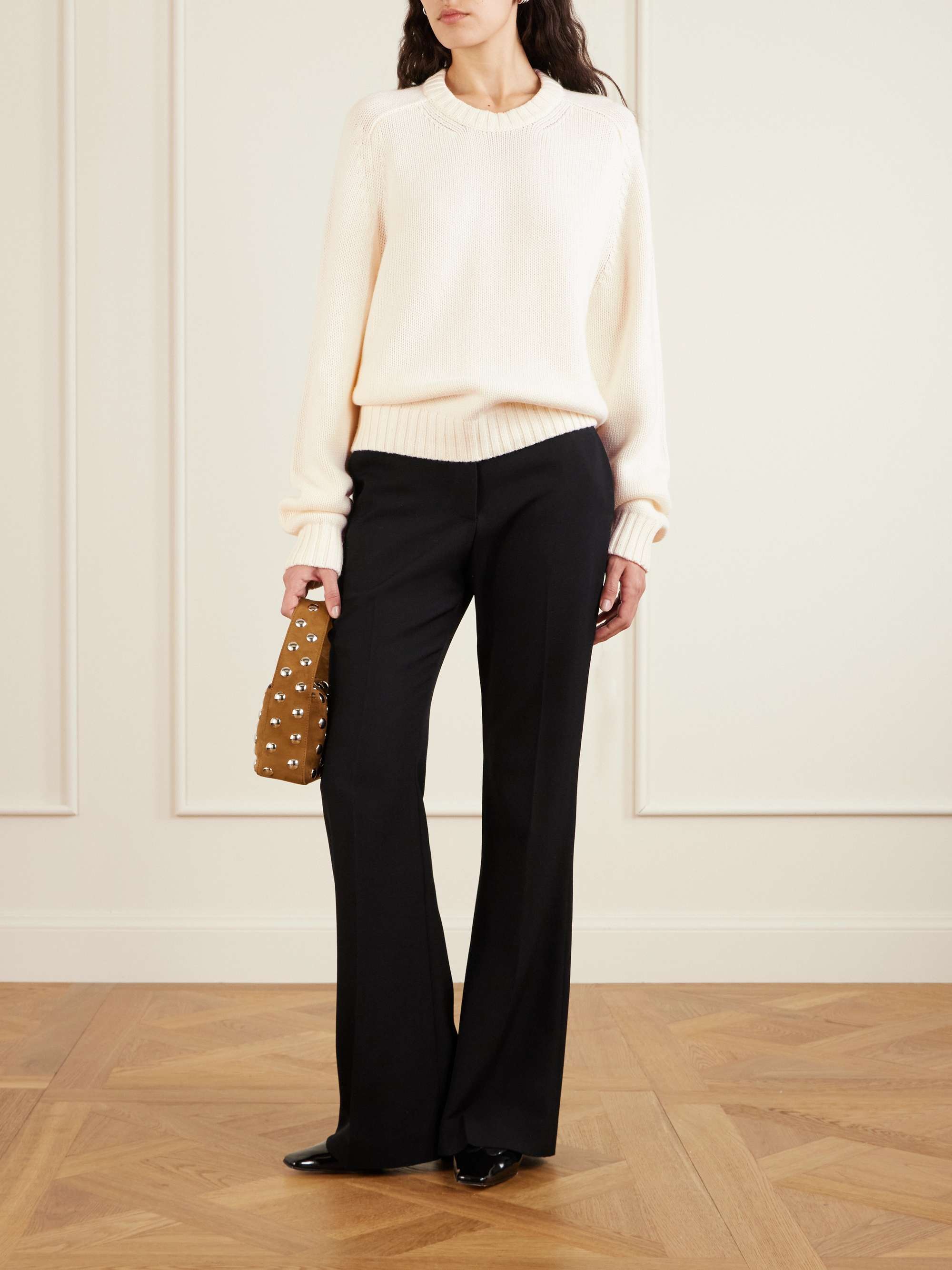 KHAITE Mae cashmere sweater