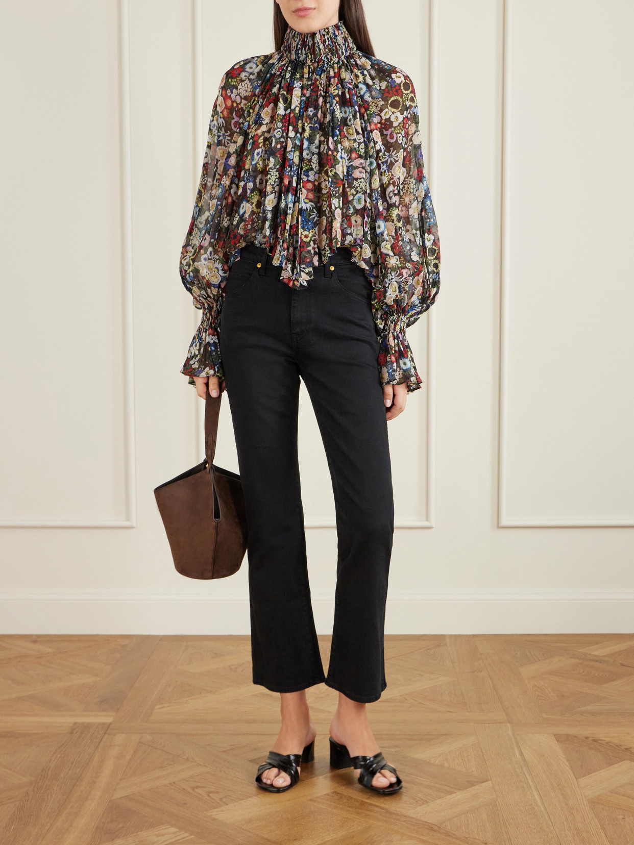 Vivian Mid-Rise Slim-Leg Jeans