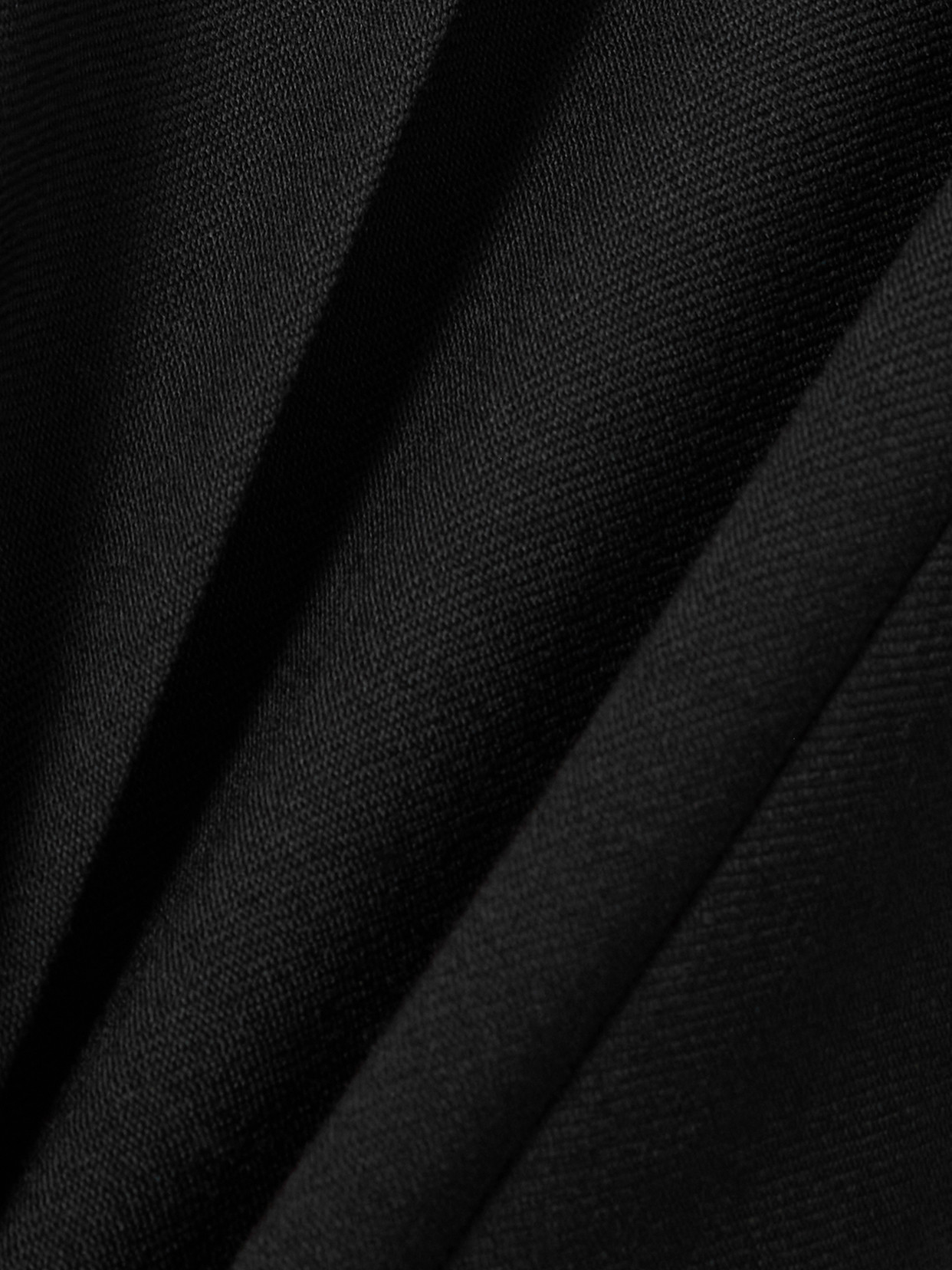 Alexander Mcqueen Wool-blend Twill Straight-leg Pants In Black