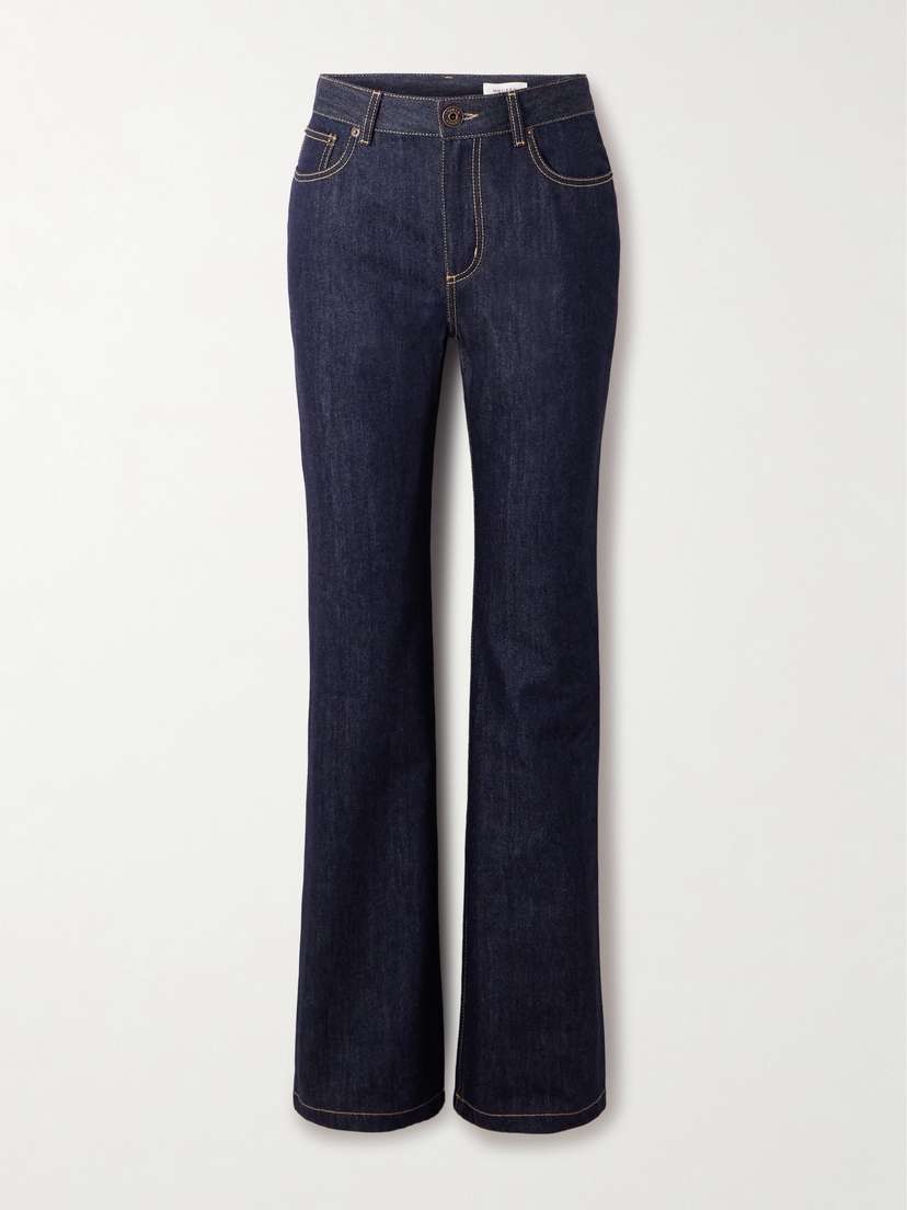 McQueen High-rise Straight-leg Jeans