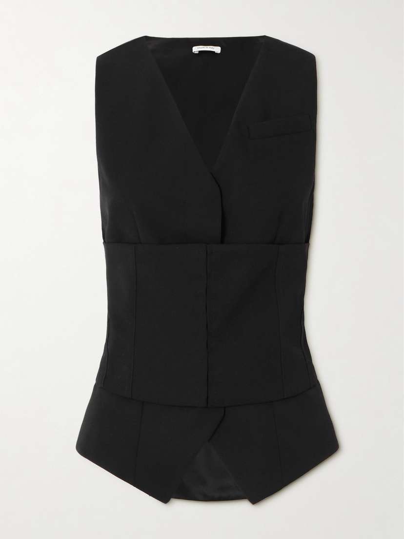 McQueen Wool-twill Vest