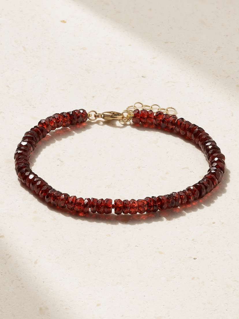 JIA JIA Gold Garnet Bracelet