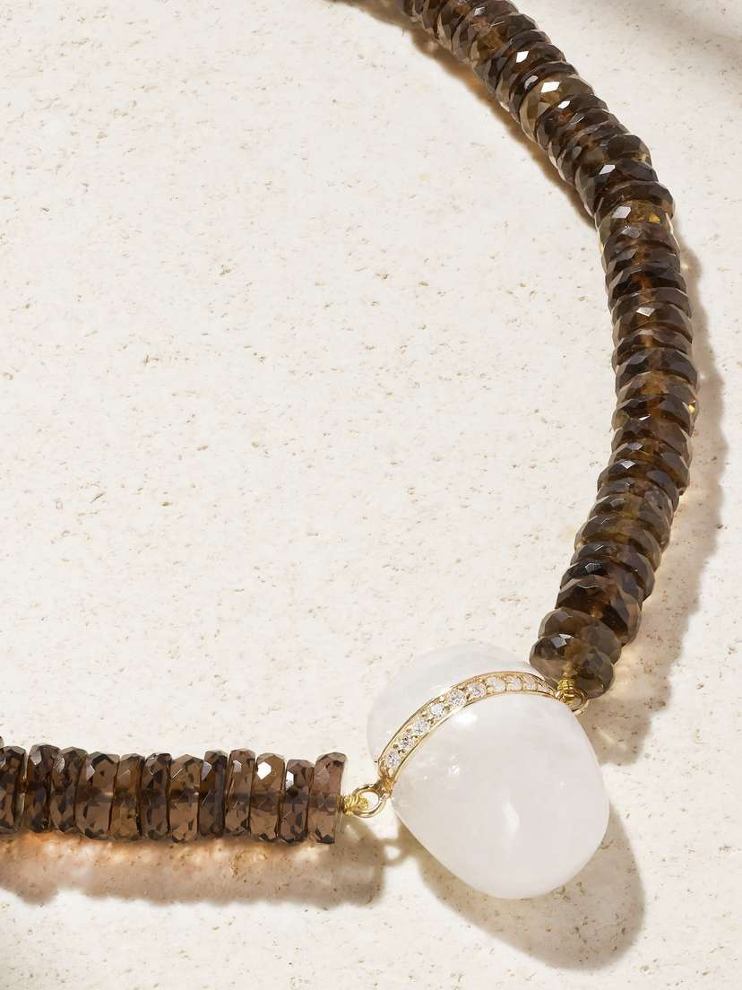 JIA JIA Gold Multi-stone Necklace