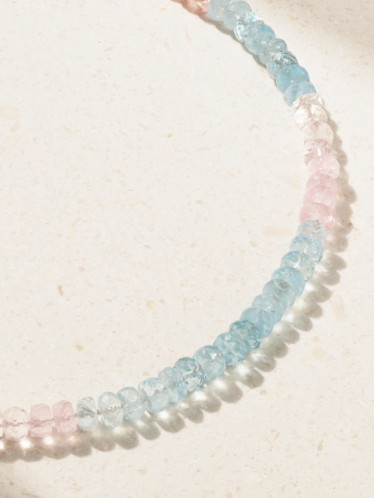 Jia Jia Gold Morganite Necklace In Pink