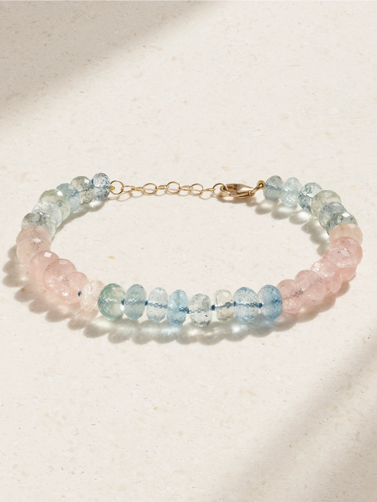 Jia Jia 14-karat Gold Morganite Bracelet