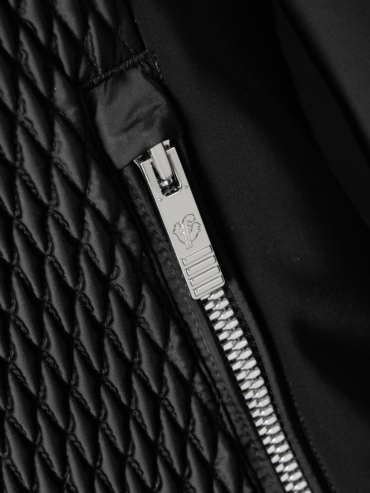 Montana Plush-Trimmed Paneled Quilted Padded Ski Jacket